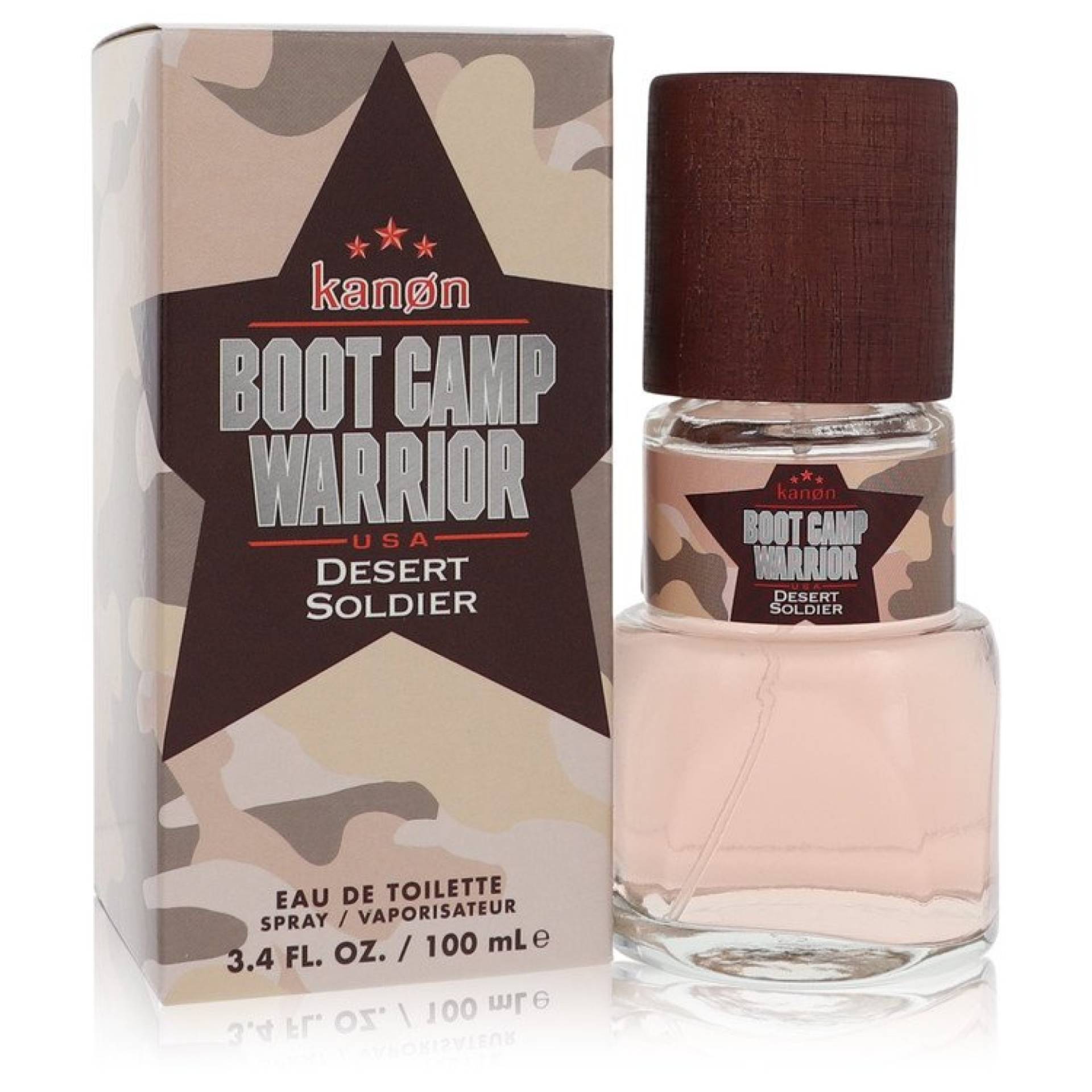 Kanon Boot Camp Warrior Desert Soldier Eau De Toilette Spray 100 ml von Kanon