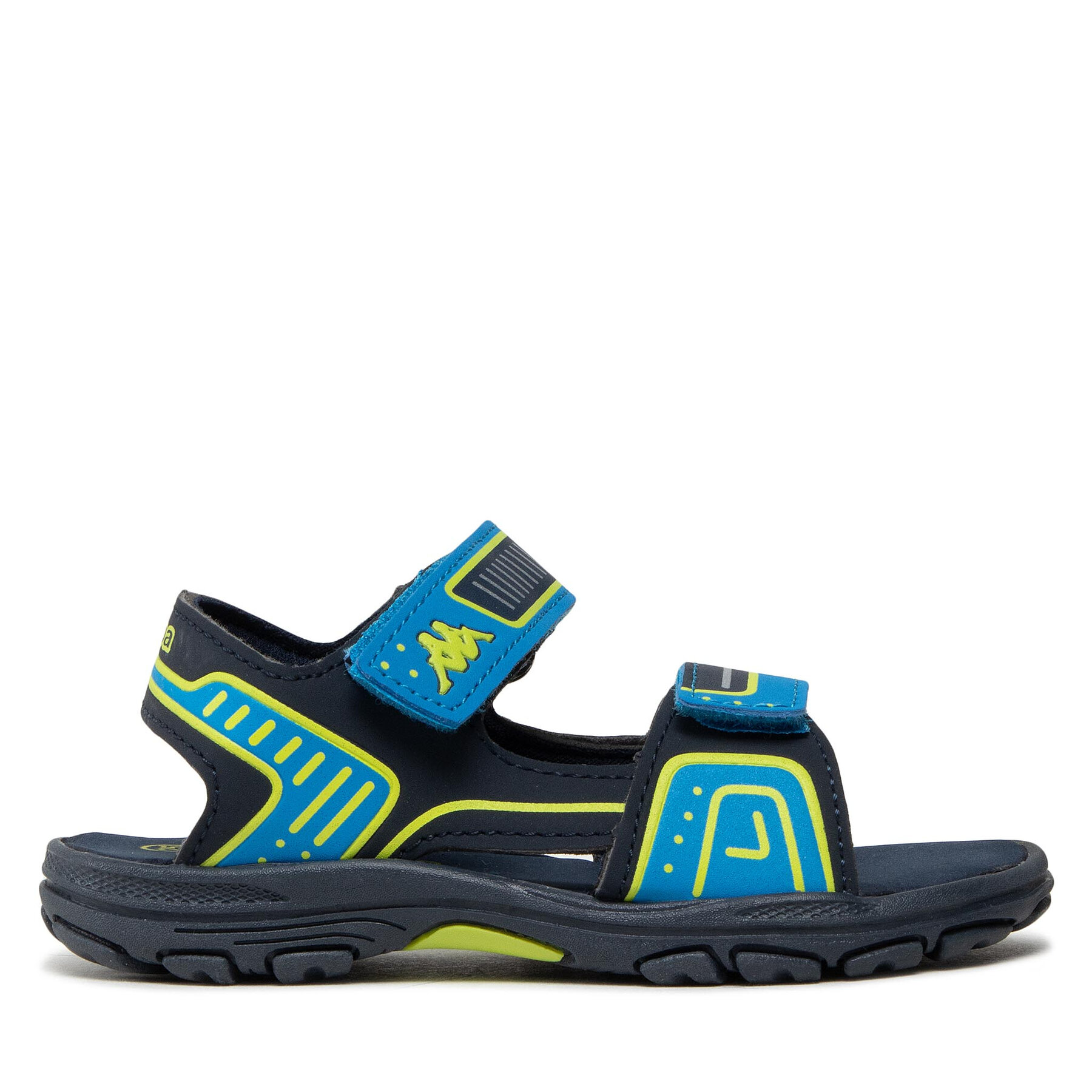 Sandalen Kappa 260864K Navy/Lime 6733 von Kappa