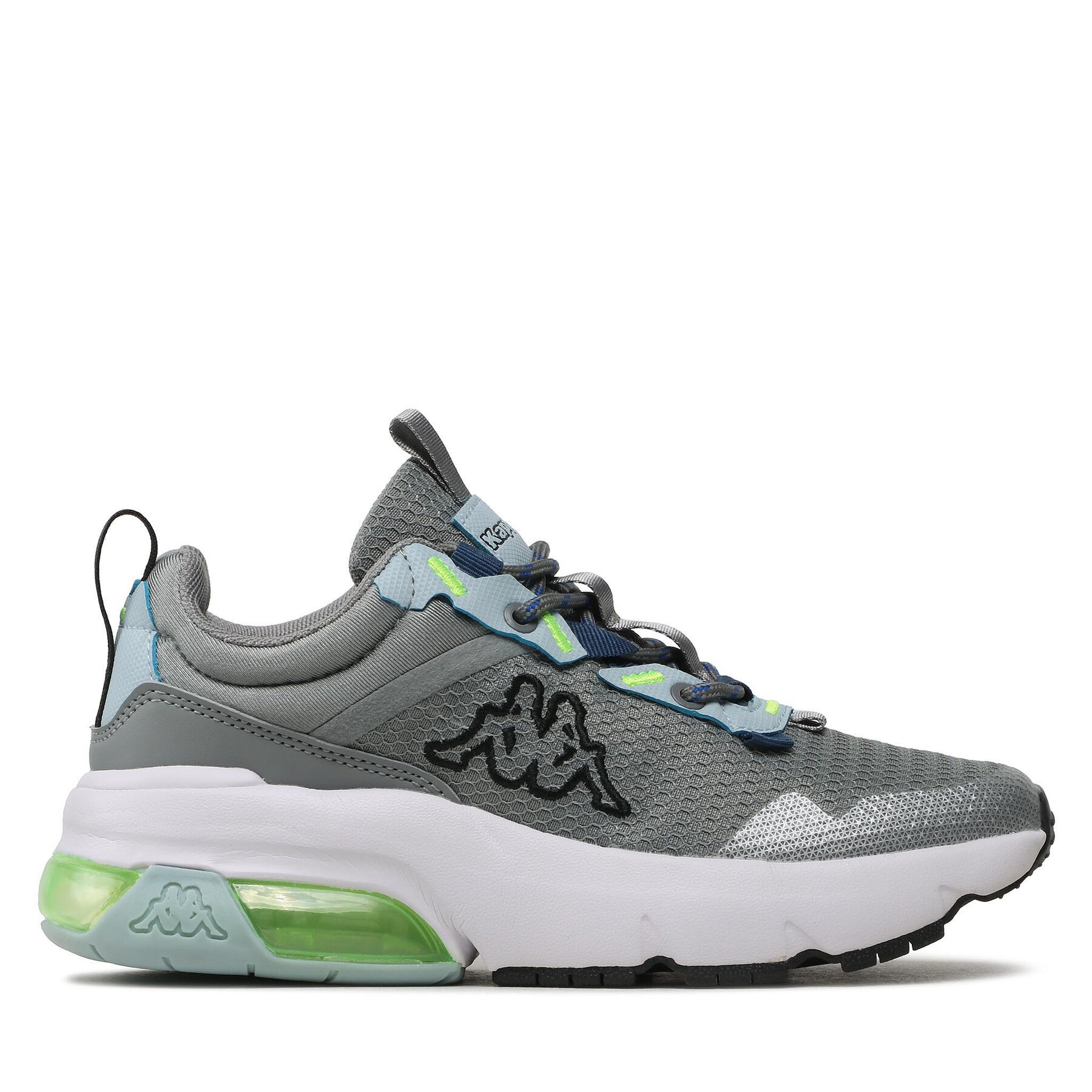 Sneakers Kappa 243244 Grey/Lime 1633 von Kappa