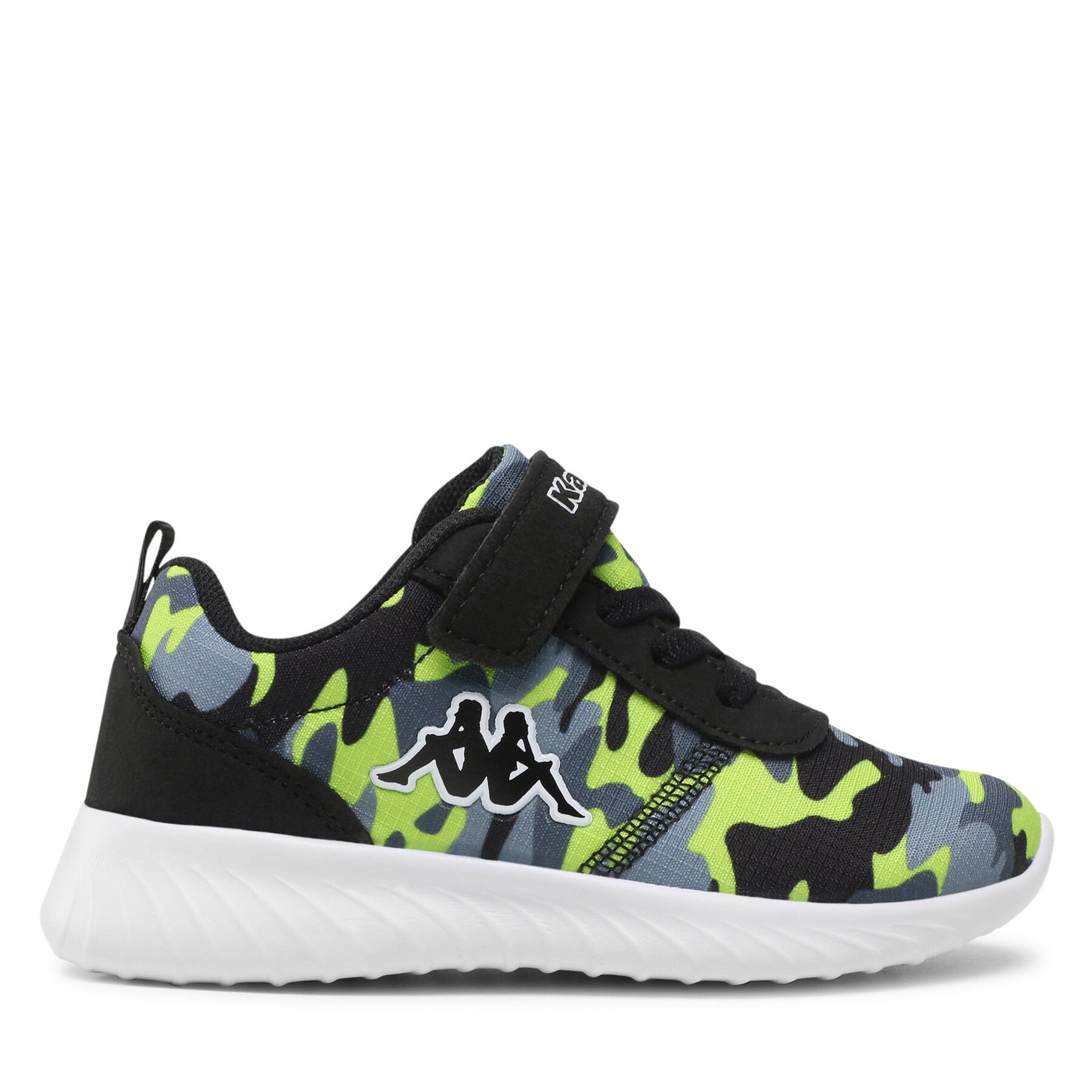 Sneakers Kappa 260955CAK Black/Lime 1133 von Kappa