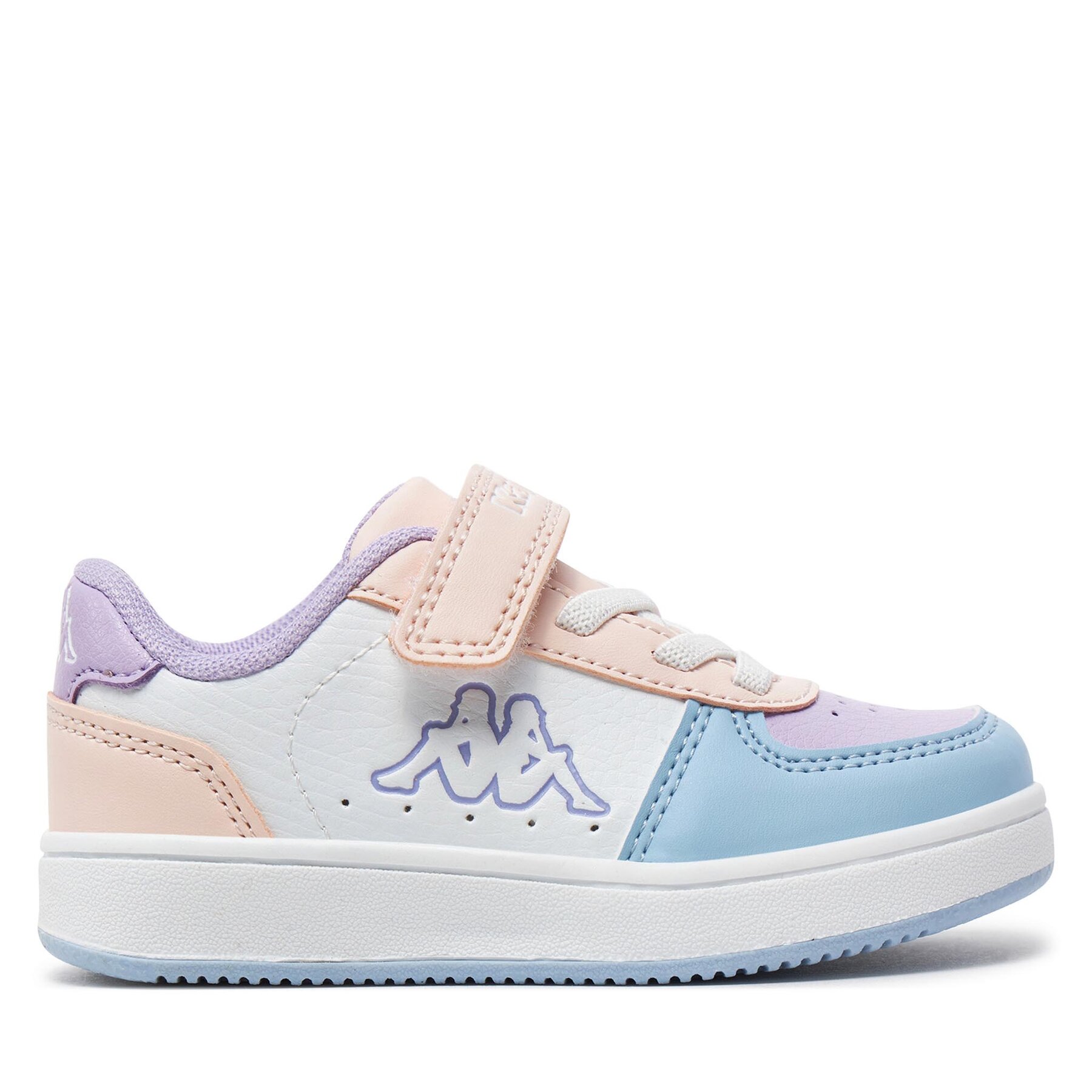 Sneakers Kappa Logo Malone 5 Ev Inf 381Y12W White/Pink/Blue Lt​ A0B von Kappa