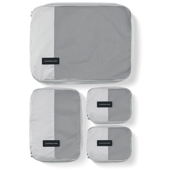 Kapten & Son - Packing Cubes Set Small - Packsack grau Kapten & Son - Packing Cubes Set Small - Packsack grau von Kapten & Son