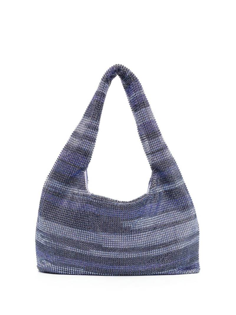 Kara crystal-embellished tote bag - Purple von Kara