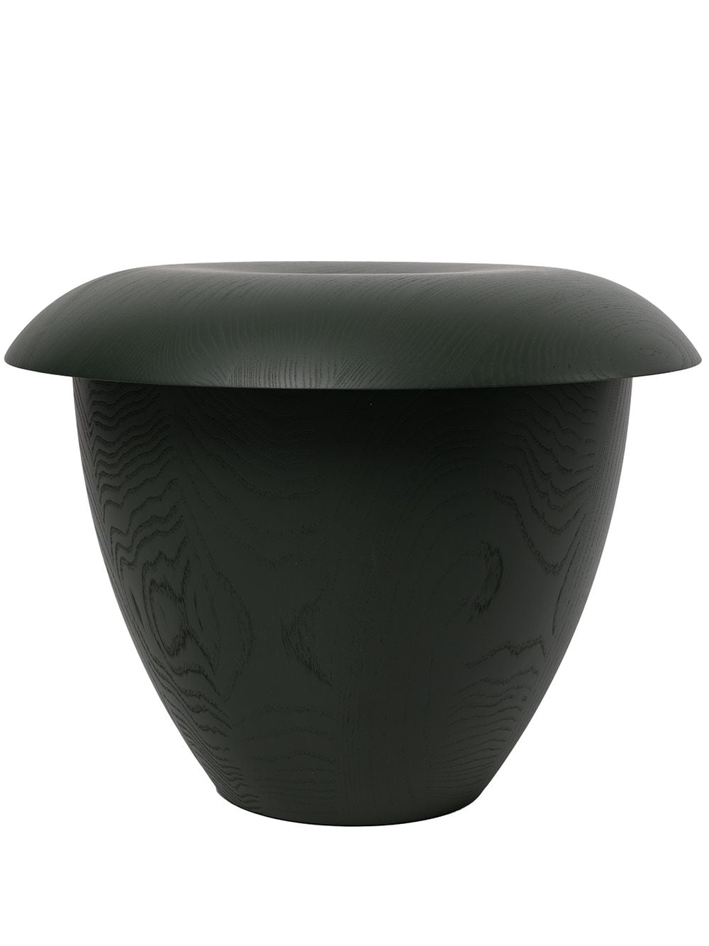 Karakter Bon sculptural stool - Green von Karakter