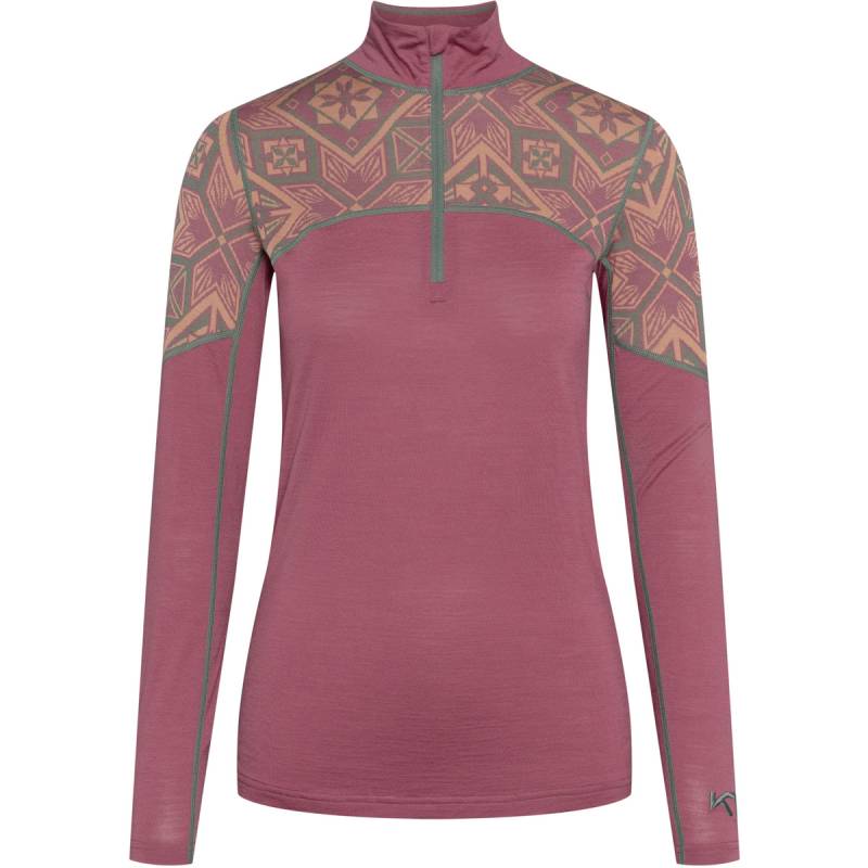 Kari Traa Damen Eloise Half Zip Longsleeve von Kari Traa