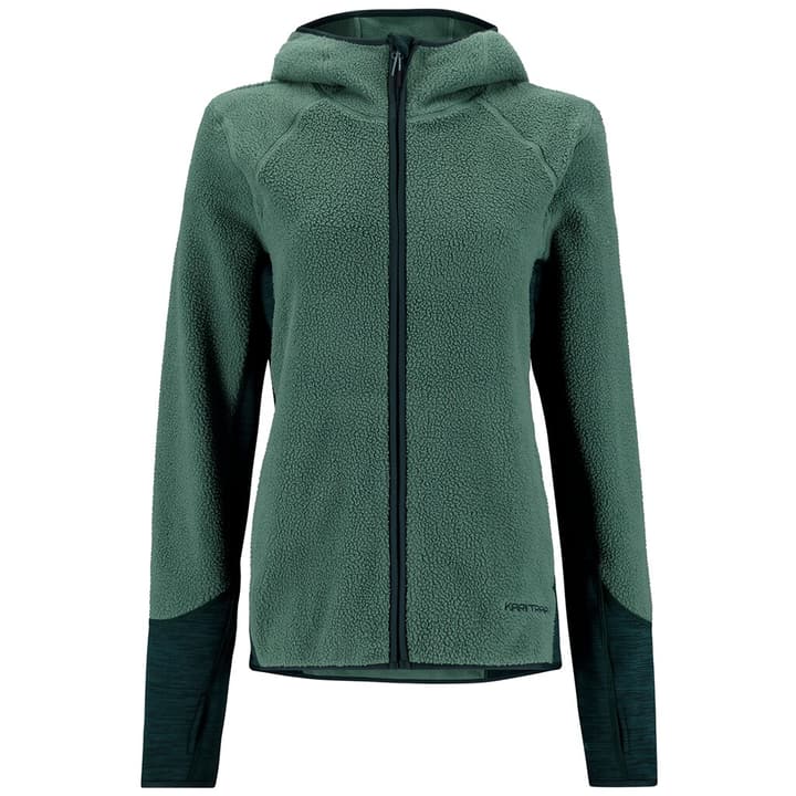 Kari Traa Ragnhild Long Sleeve Fleecejacke smaragd von Kari Traa