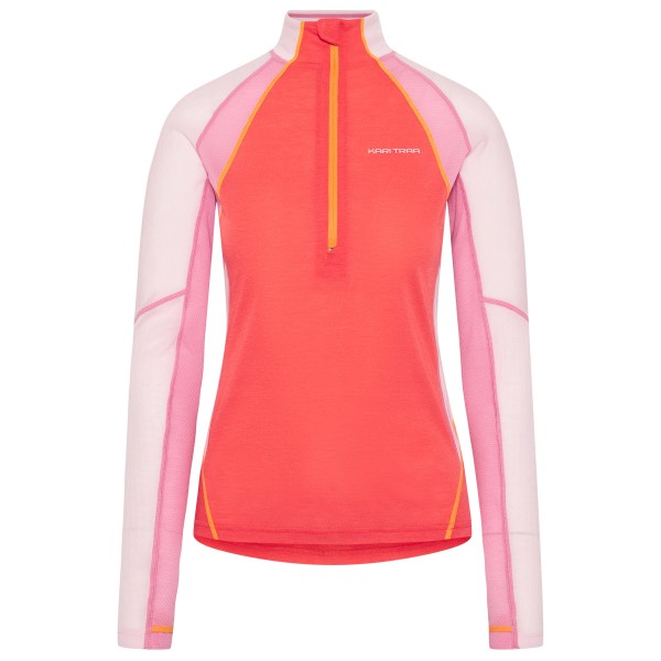 Kari Traa - Women's Alma Half Zip - Longsleeve Gr S rot/rosa Kari Traa - Women's Alma Half Zip - Longsleeve Gr S rot/rosa von Kari Traa