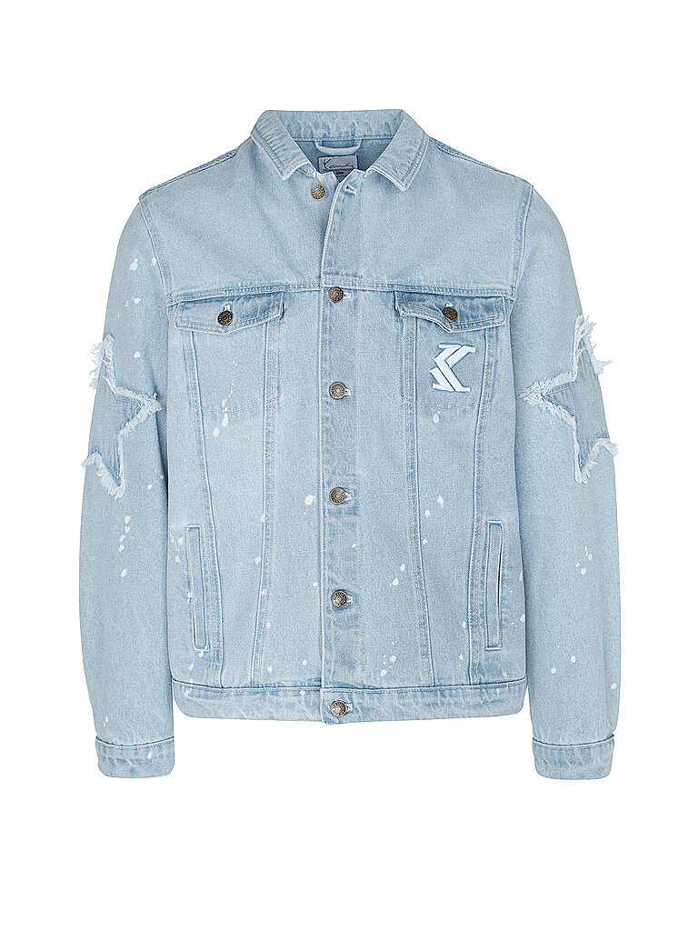 KARL KANI Jeansjacke  hellblau | L von Karl Kani