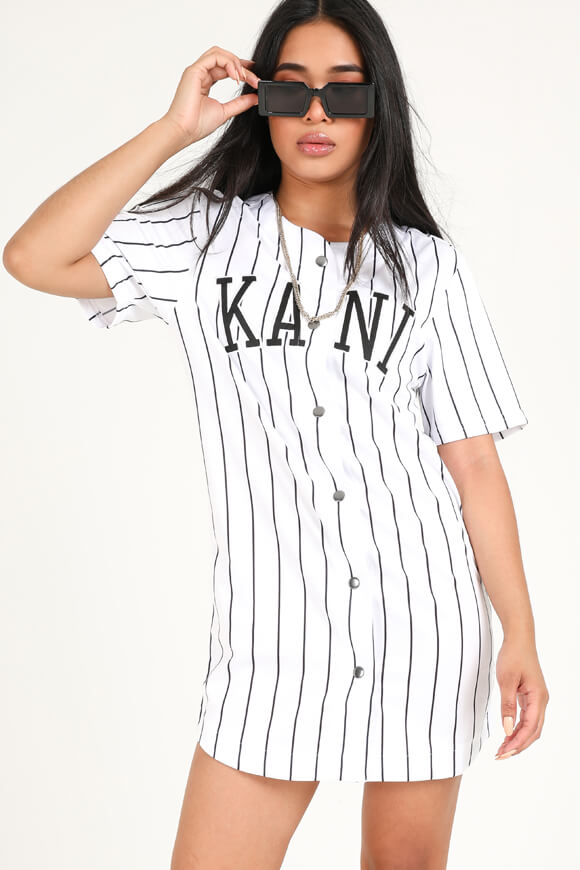 Karl Kani Baseball-Minikleid | Weiss | Damen  | XS von Karl Kani