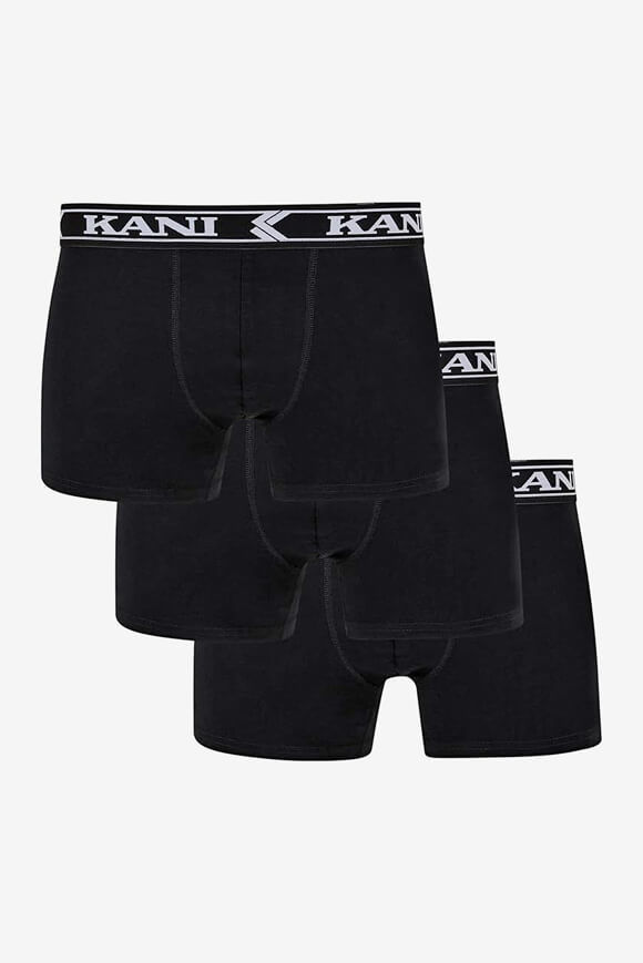 Karl Kani Dreierpack Boxershorts | Black | Herren  | S von Karl Kani