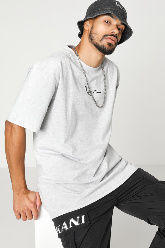 Karl Kani Oversize T-Shirt | Ash Grey | Herren  | M von Karl Kani