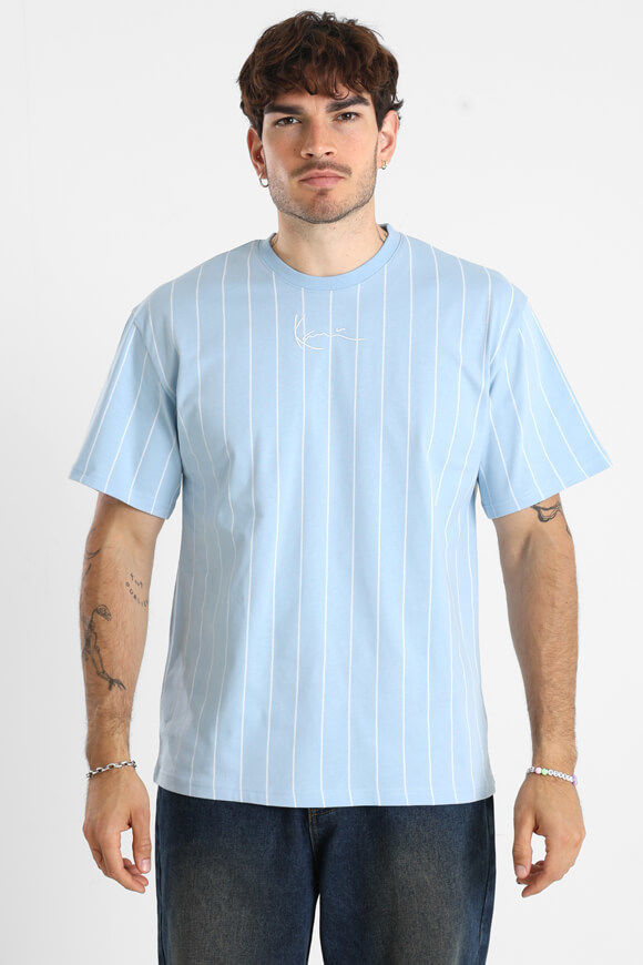 Karl Kani T-Shirt | Light Blue + White | Herren  | L von Karl Kani