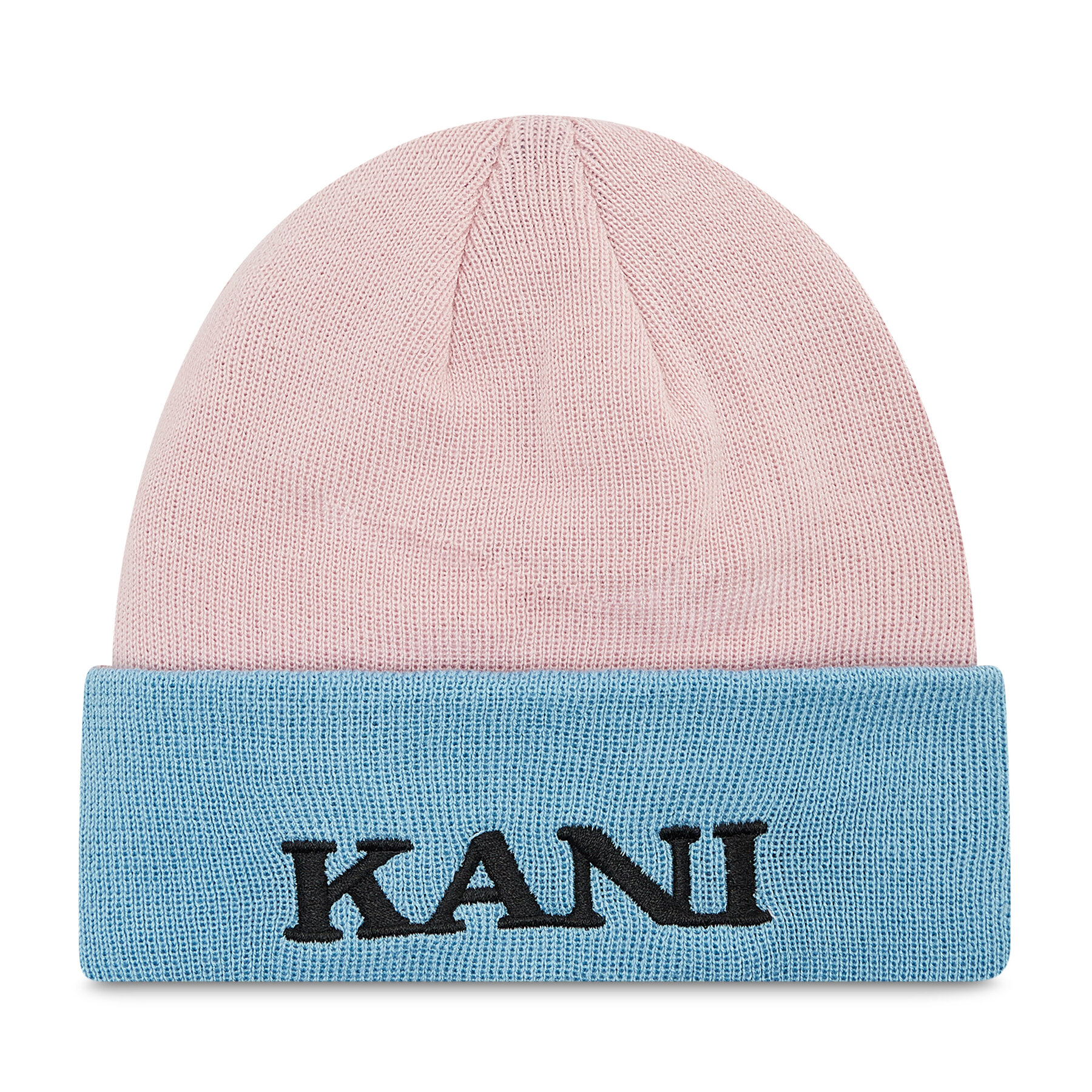 Mütze Karl Kani Retro Block Beanie 7020114 Rose/Light Blue von Karl Kani