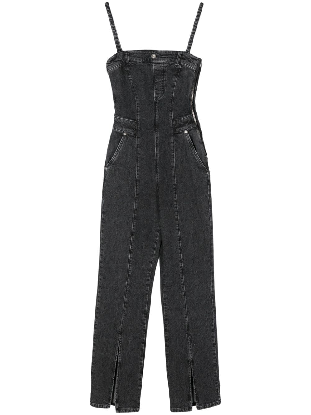 Karl Lagerfeld Jeans KLJ denim jumpsuit - Grey von Karl Lagerfeld Jeans