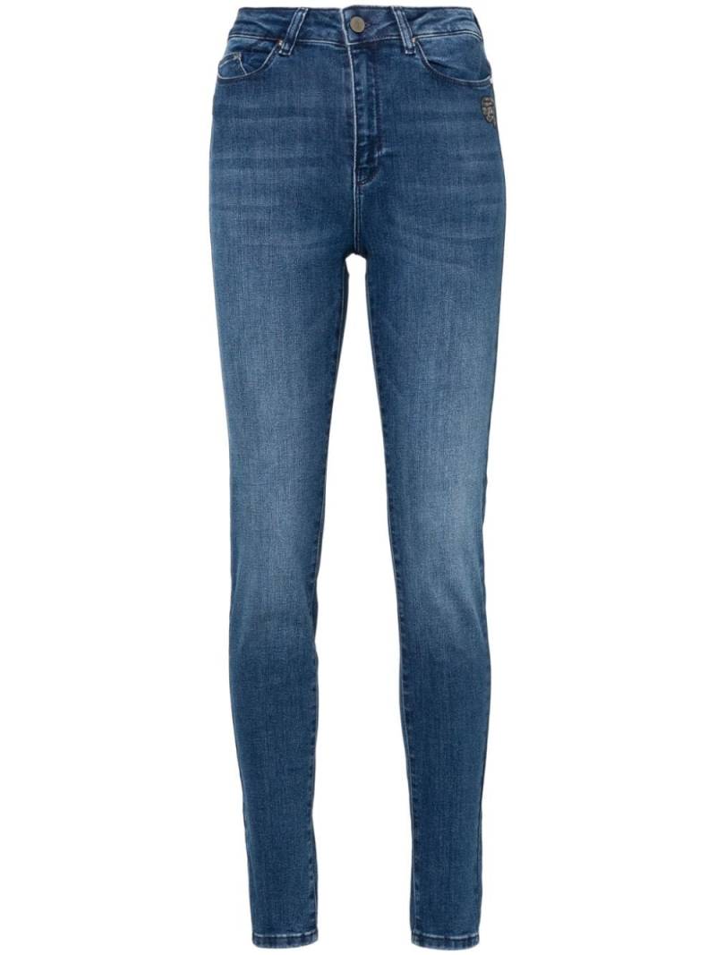 Karl Lagerfeld Jeans high-rise skinny jeans - Blue von Karl Lagerfeld Jeans