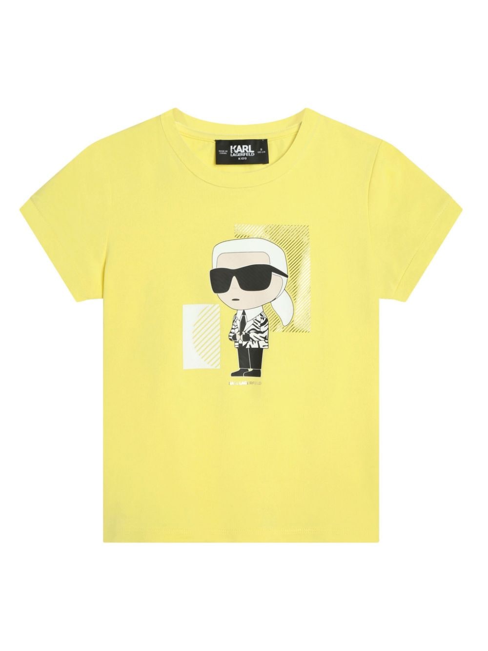 Karl Lagerfeld Kids K/Ikonik jersey T-shirt - Yellow von Karl Lagerfeld Kids
