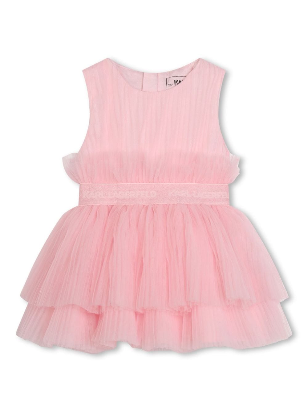 Karl Lagerfeld Kids full-skirt pleated dress - Pink von Karl Lagerfeld Kids