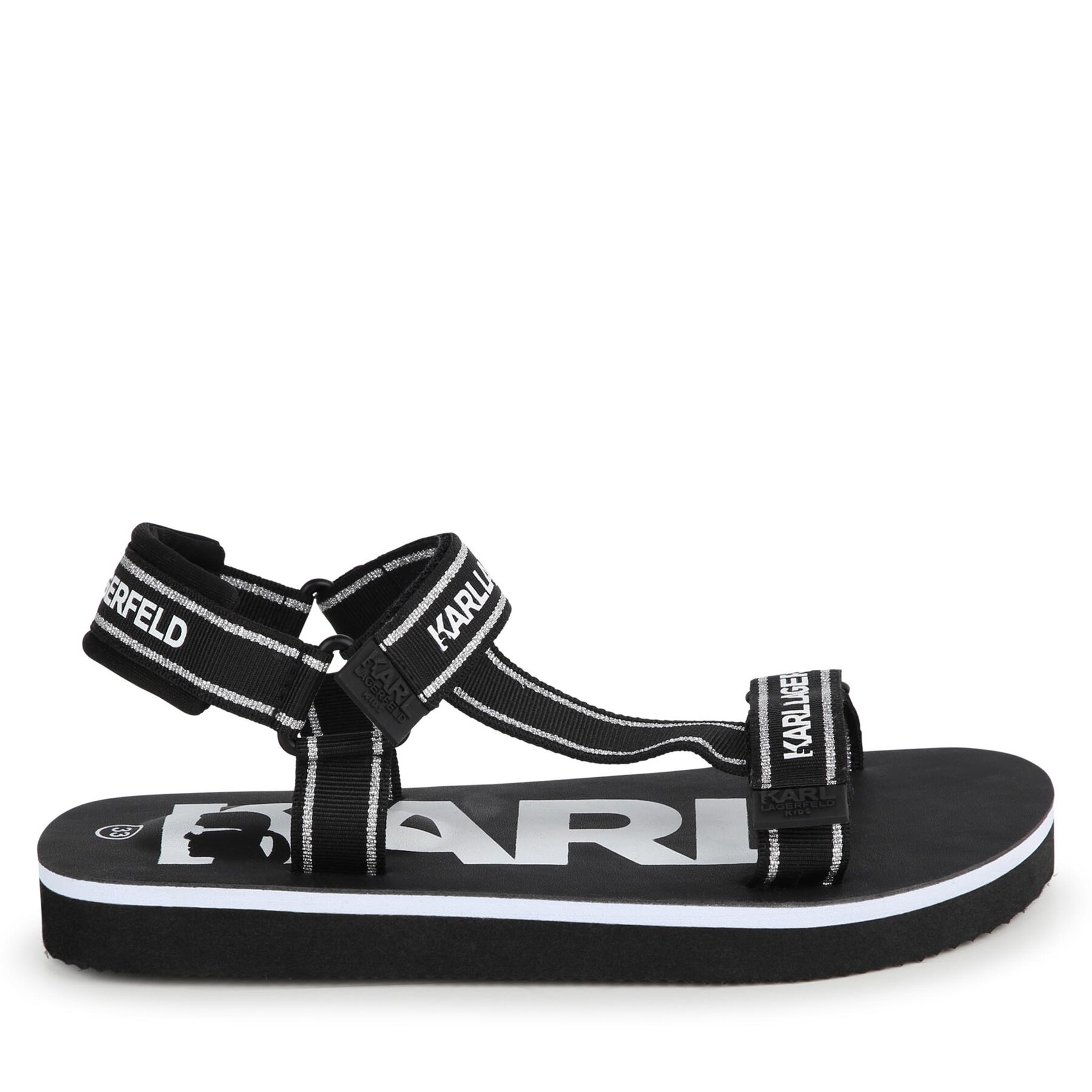 Sandalen Karl Lagerfeld Kids Z30001 S Black 09B von Karl Lagerfeld Kids