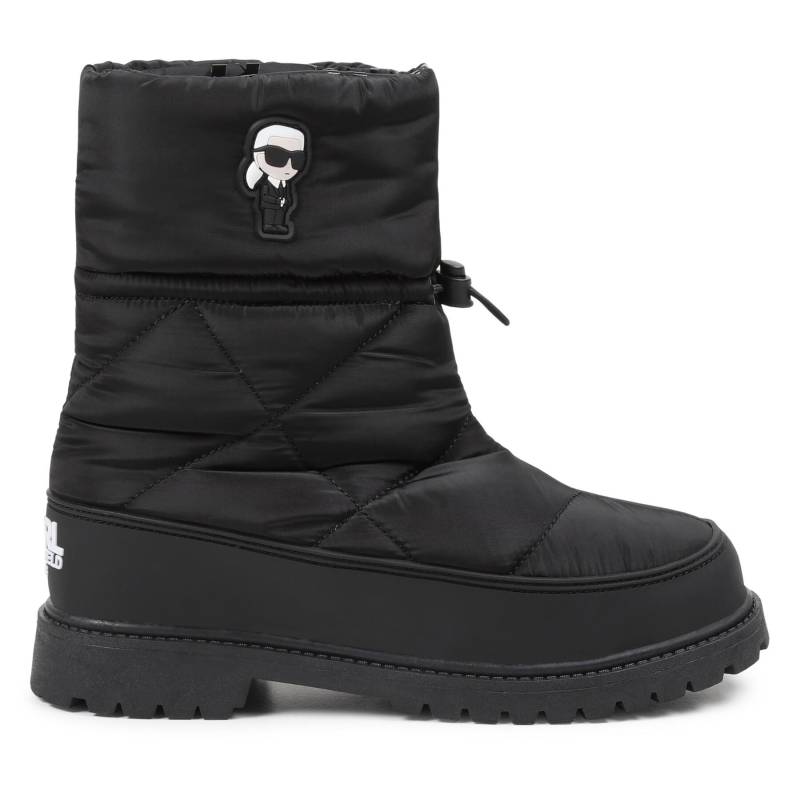 Schneeschuhe Karl Lagerfeld Kids Z19119 M Black 09B von Karl Lagerfeld Kids