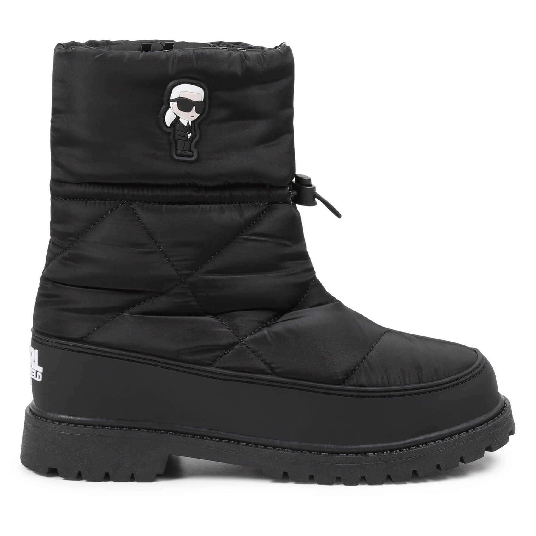 Schneeschuhe Karl Lagerfeld Kids Z19119 M Black 09B von Karl Lagerfeld Kids