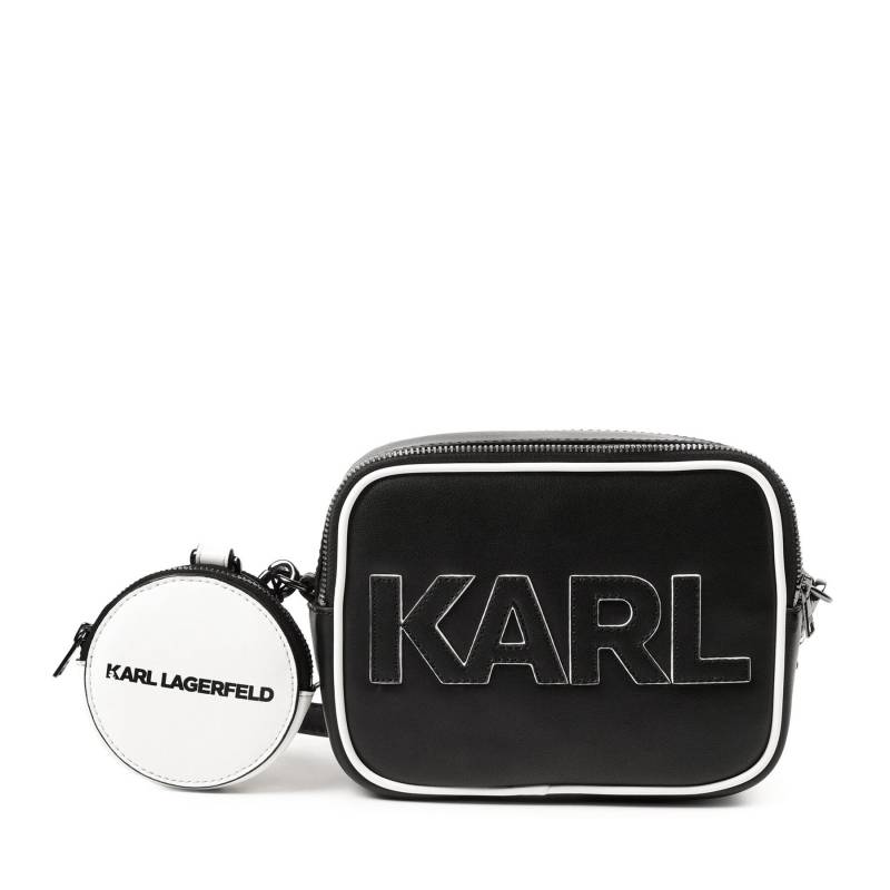 Set Handtasche und Geldbörse Karl Lagerfeld Kids Z10171 Black 09B von Karl Lagerfeld Kids