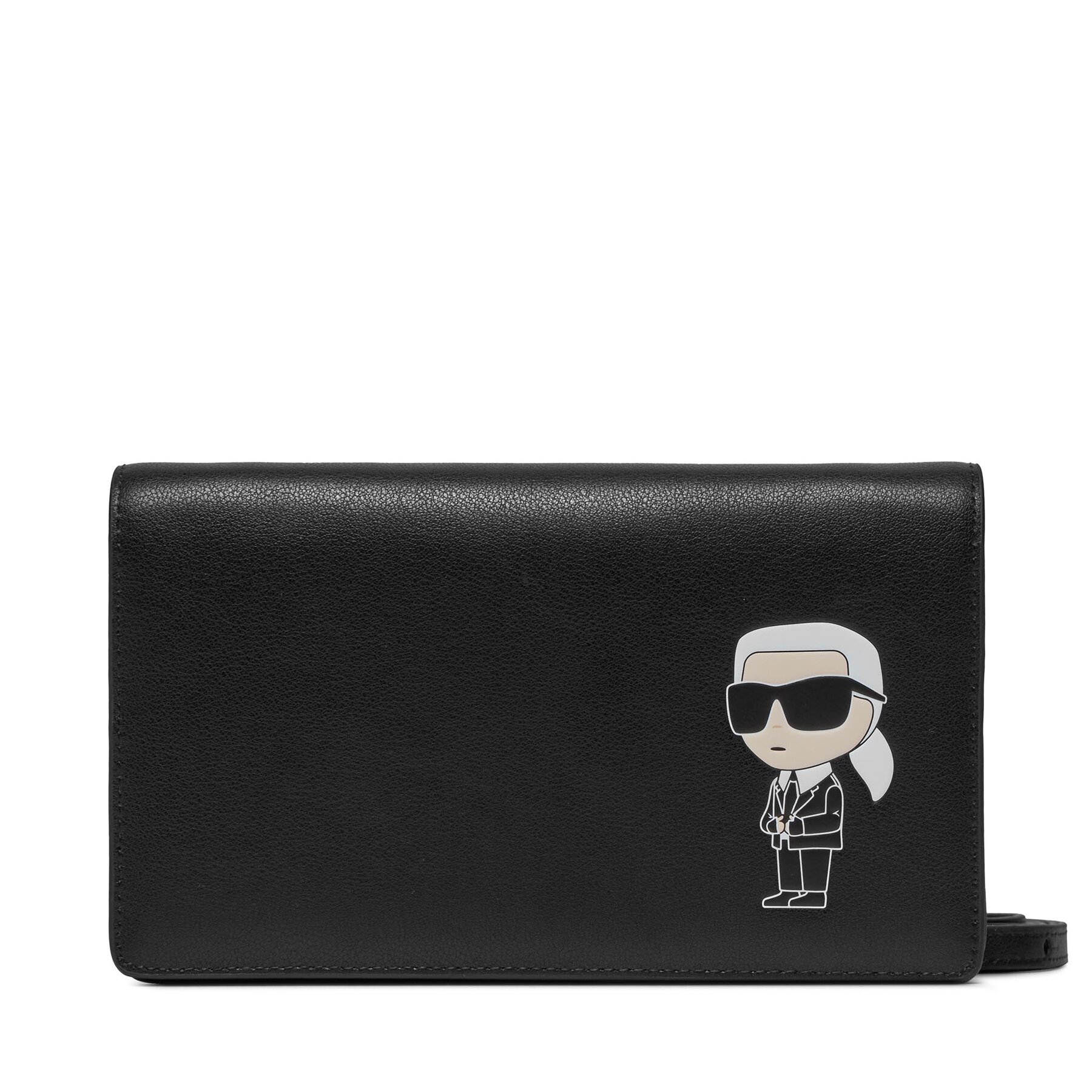 Damen Geldbörse KARL LAGERFELD 236W3222 Black A999 von Karl Lagerfeld