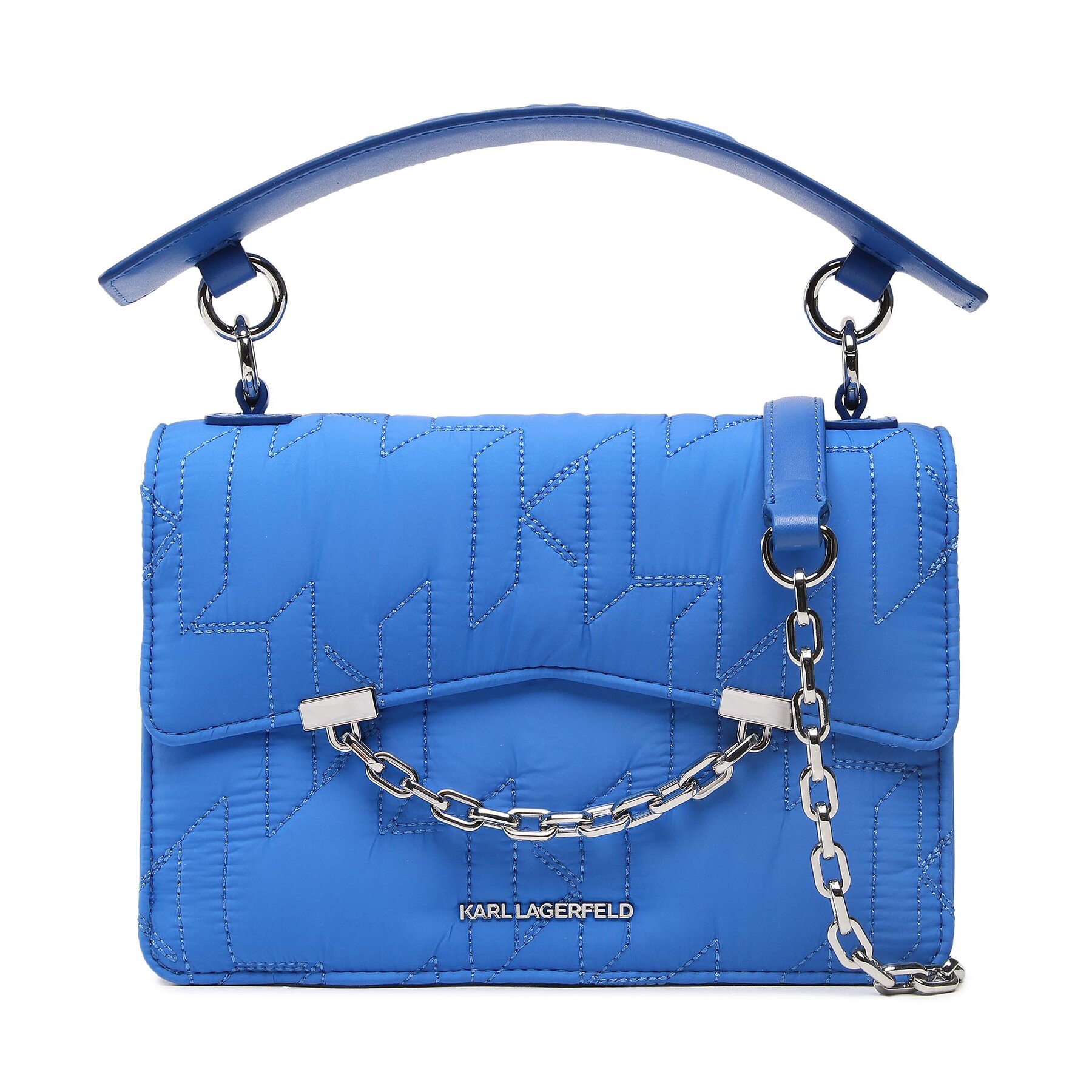 Handtasche KARL LAGERFELD 231W3019 Strong Blue von Karl Lagerfeld