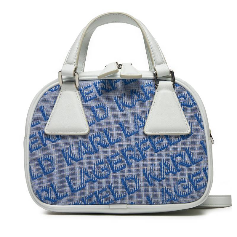 Handtasche KARL LAGERFELD 231W3030 Blau von Karl Lagerfeld
