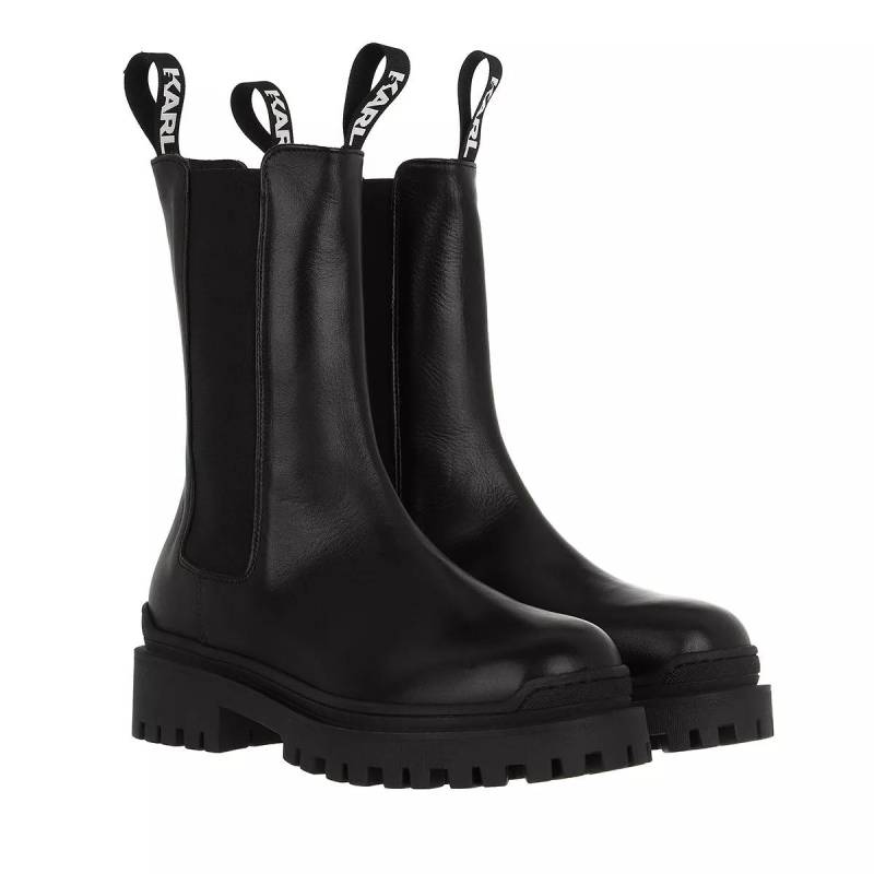 Karl Lagerfeld Boots & Stiefeletten - BIKER II Long Gore Boot - Gr. 36 (EU) - in Schwarz - für Damen von Karl Lagerfeld