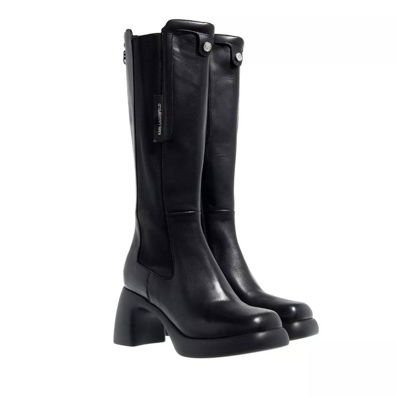 Karl Lagerfeld Boots & Stiefeletten - Astragon Hi Leg Gore Boot - Gr. 38 (EU) - in Schwarz - für Damen von Karl Lagerfeld