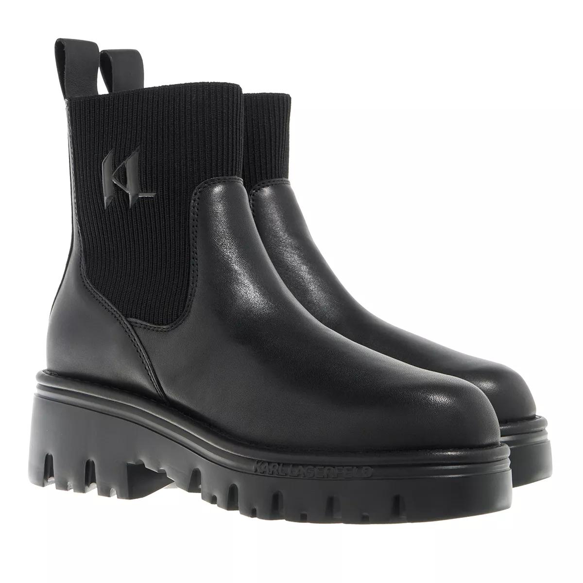 Karl Lagerfeld Boots & Stiefeletten - Kombat Kc Kl Mid Gore Boot - Gr. 37 (EU) - in Schwarz - für Damen von Karl Lagerfeld