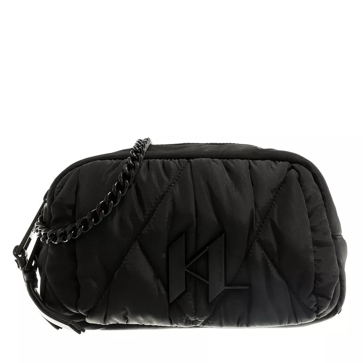 Karl Lagerfeld Umhängetasche - K/Studio Nylon Crossbody - Gr. unisize - in Schwarz - für Damen von Karl Lagerfeld