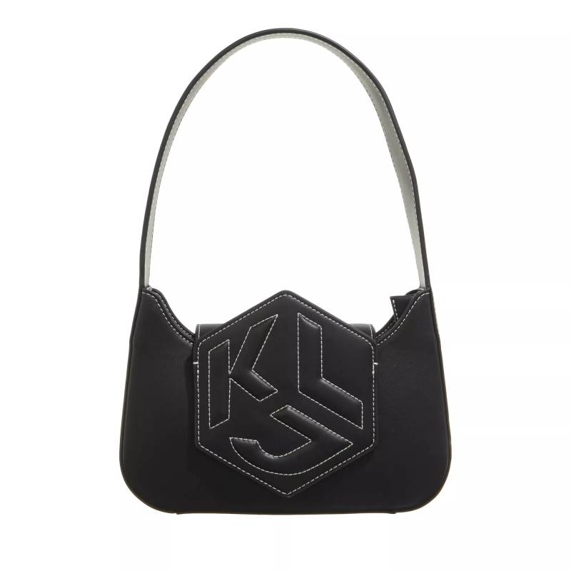 Karl Lagerfeld Jeans Handtasche - Hexagon Shoulder Bag - Gr. unisize - in Schwarz - für Damen von Karl Lagerfeld Jeans