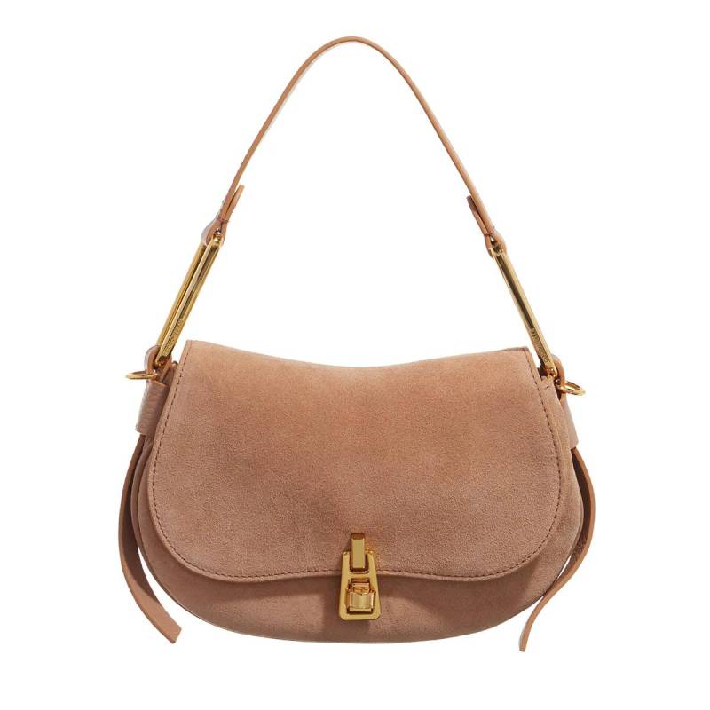 Coccinelle Schultertasche - Coccinellemagie Suede Bim - Gr. unisize - in Braun - für Damen von Coccinelle