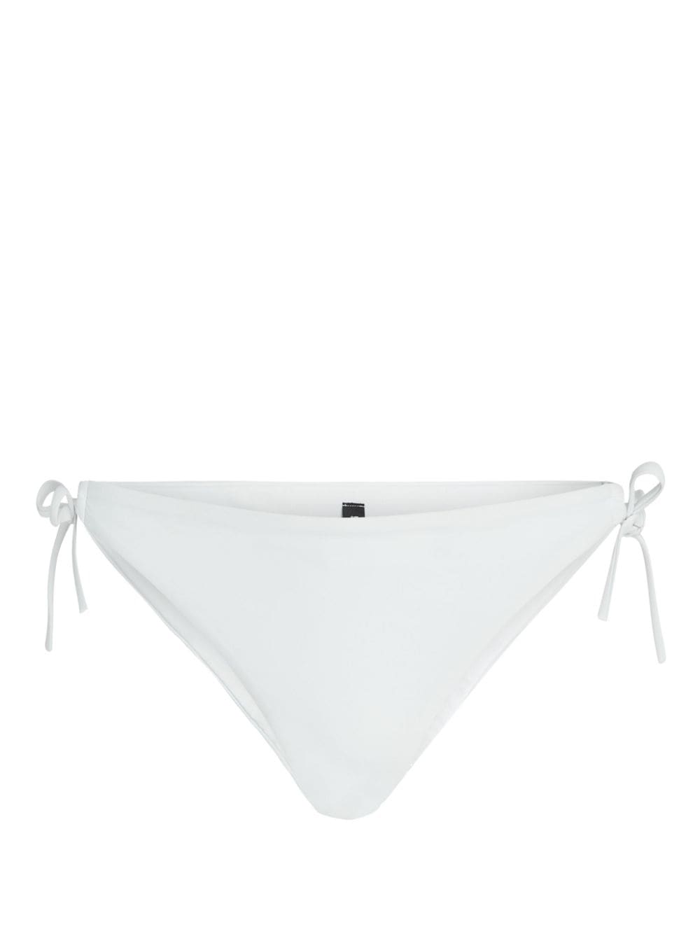 Karl Lagerfeld Hotel Karl string bikini bottoms - White von Karl Lagerfeld