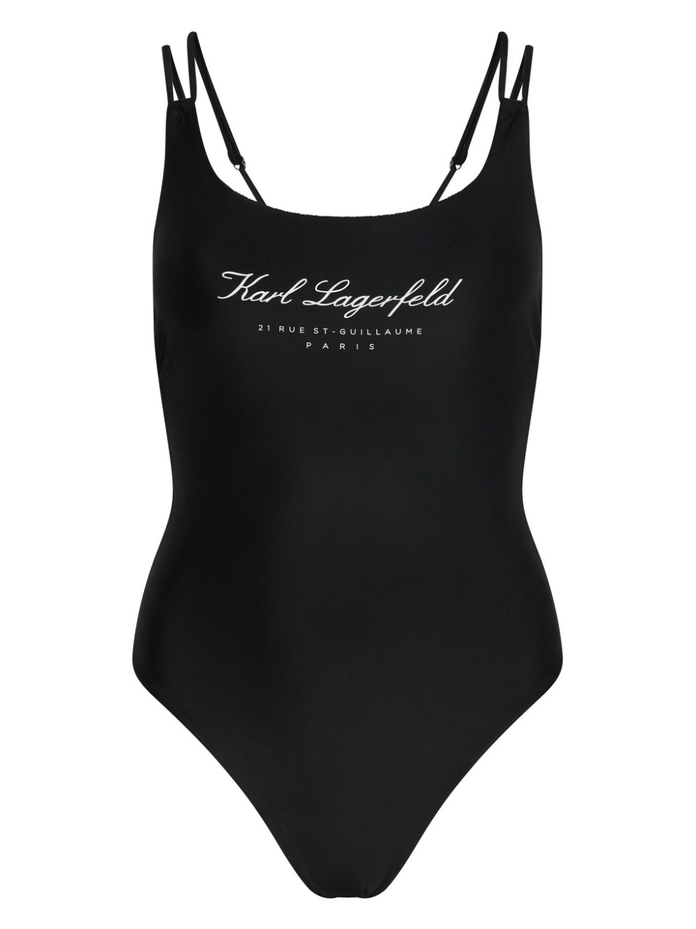 Karl Lagerfeld Hotel Karl swimsuit - Black von Karl Lagerfeld