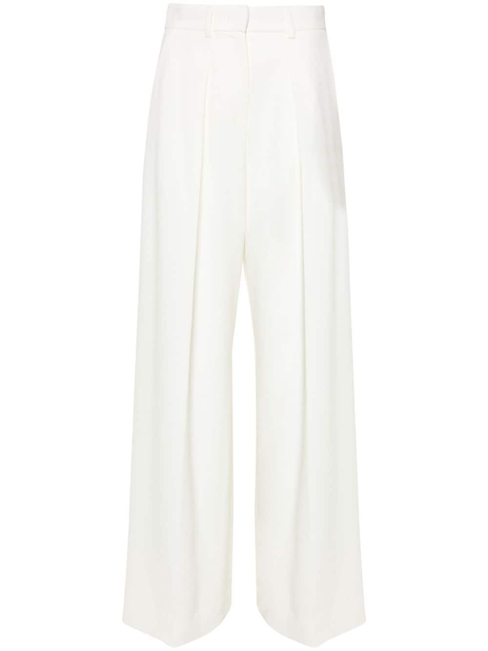 Karl Lagerfeld Hun's Pick tailored trousers - White von Karl Lagerfeld
