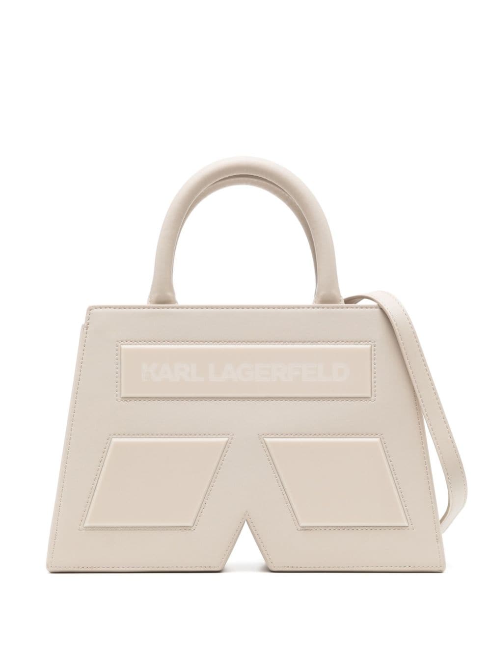 Karl Lagerfeld Icon K handbag - Neutrals von Karl Lagerfeld