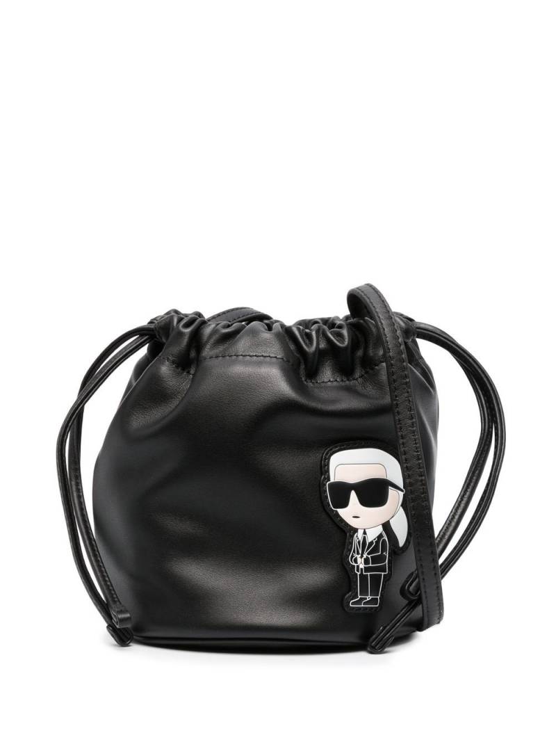 Karl Lagerfeld Ikonik 2.0 bucket bag - Black von Karl Lagerfeld