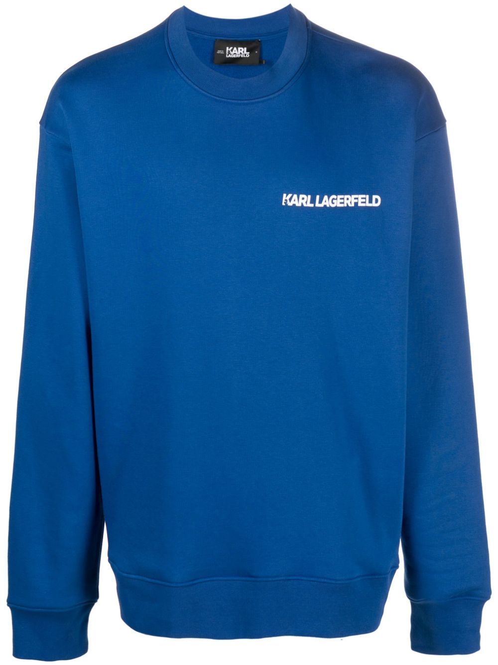 Karl Lagerfeld Ikonik 2.0 logo-print sweatshirt - Blue von Karl Lagerfeld