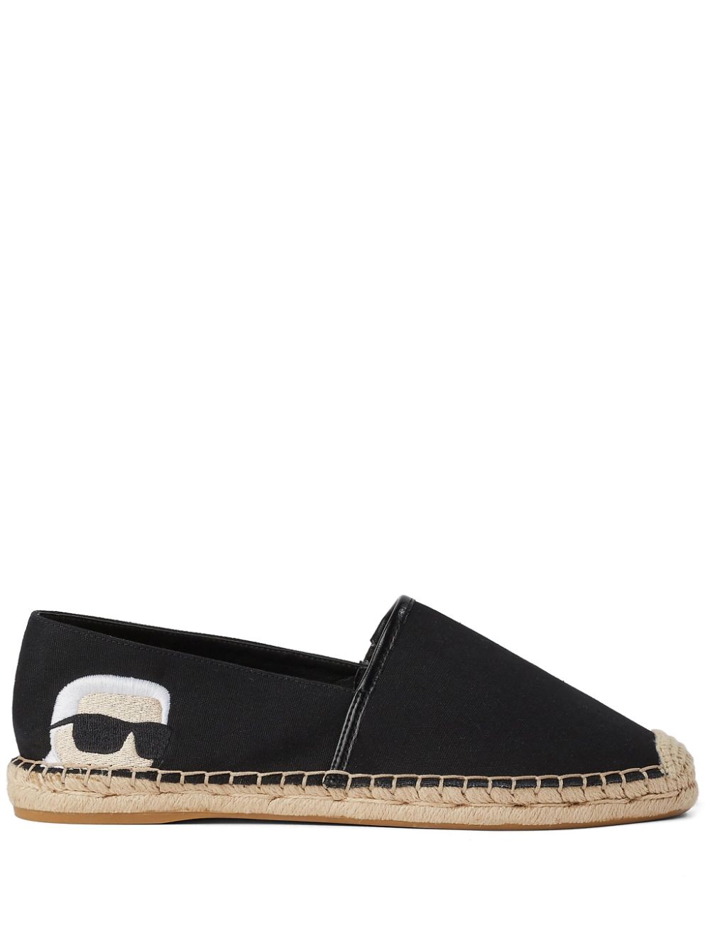 Karl Lagerfeld Ikonik NFT Kamini espadrilles - Black von Karl Lagerfeld