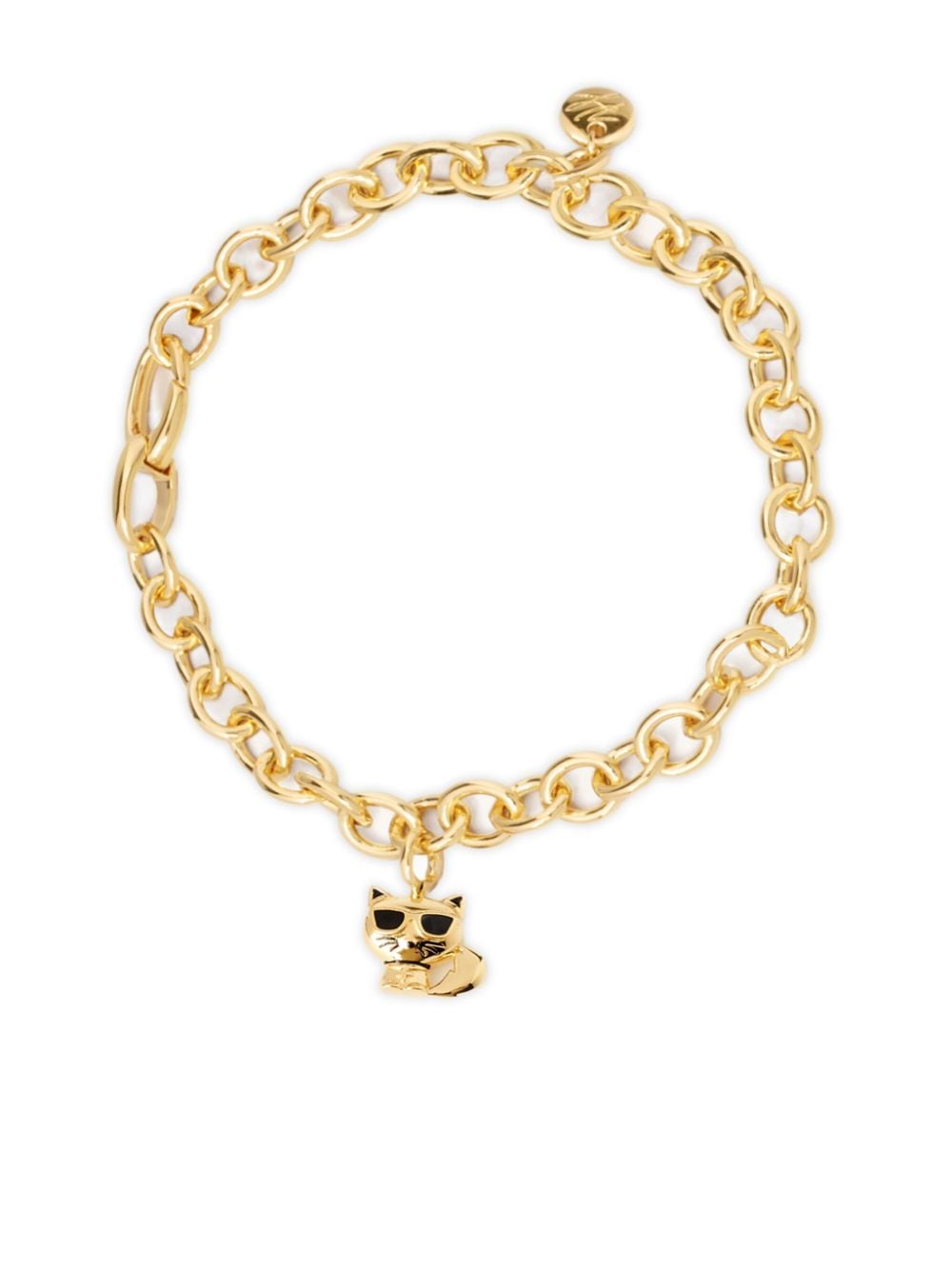 Karl Lagerfeld Ikonik multi-charm bracelet - Gold von Karl Lagerfeld
