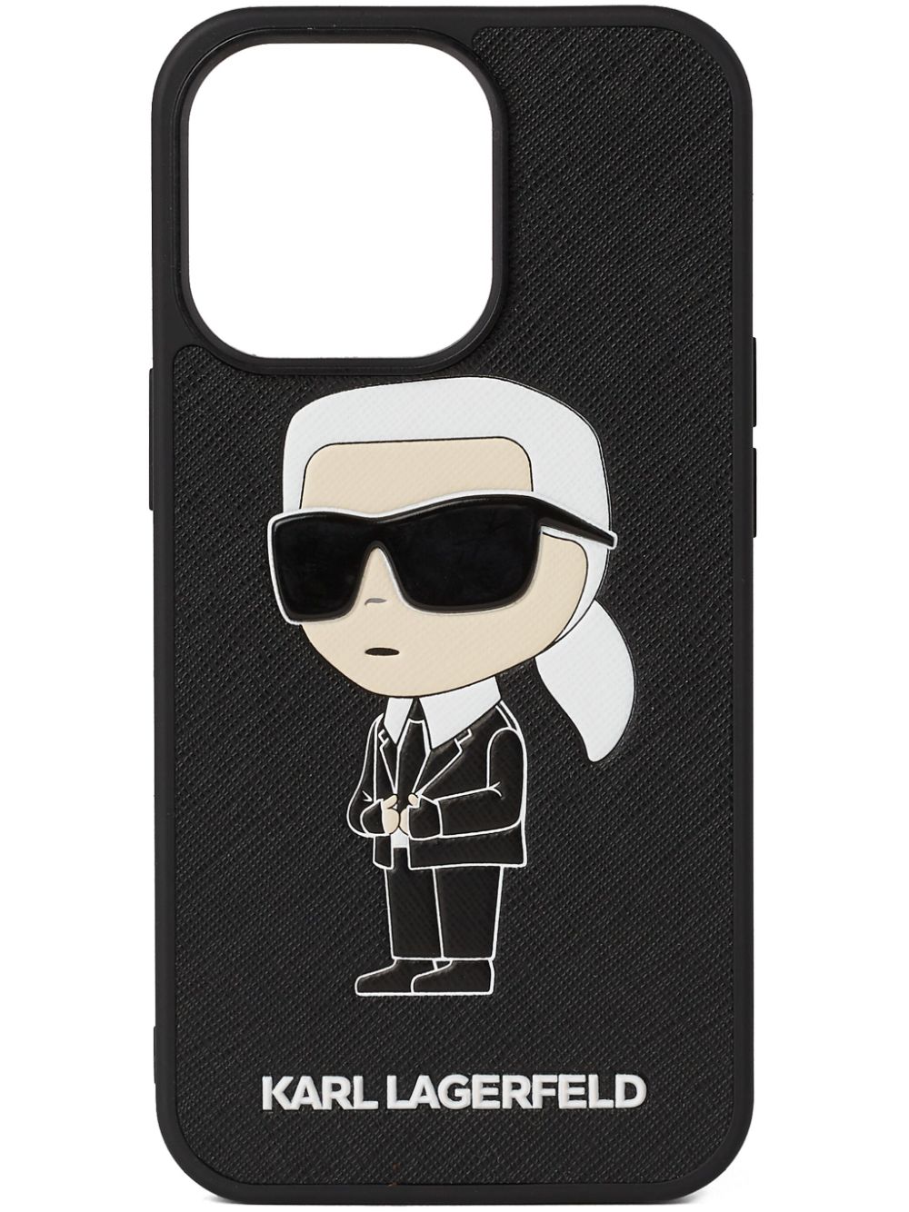 Karl Lagerfeld K/Ikonik 2.0 Iphone 14 case - Black von Karl Lagerfeld