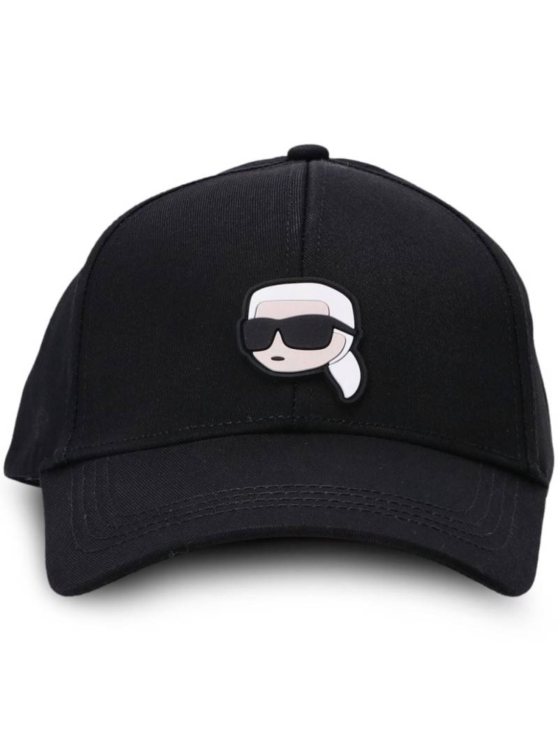 Karl Lagerfeld K/Ikonik 2.0 baseball cap - Black von Karl Lagerfeld