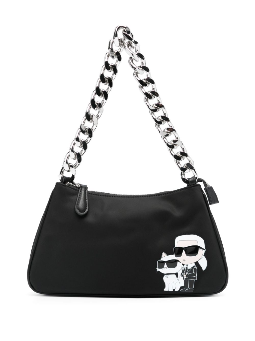 Karl Lagerfeld K/Ikonik 2.0 shoulder bag - Black von Karl Lagerfeld