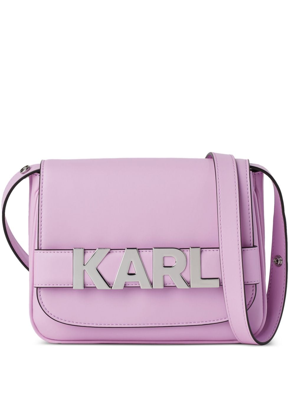 Karl Lagerfeld K/Letters Flap crossbody bag - Pink von Karl Lagerfeld