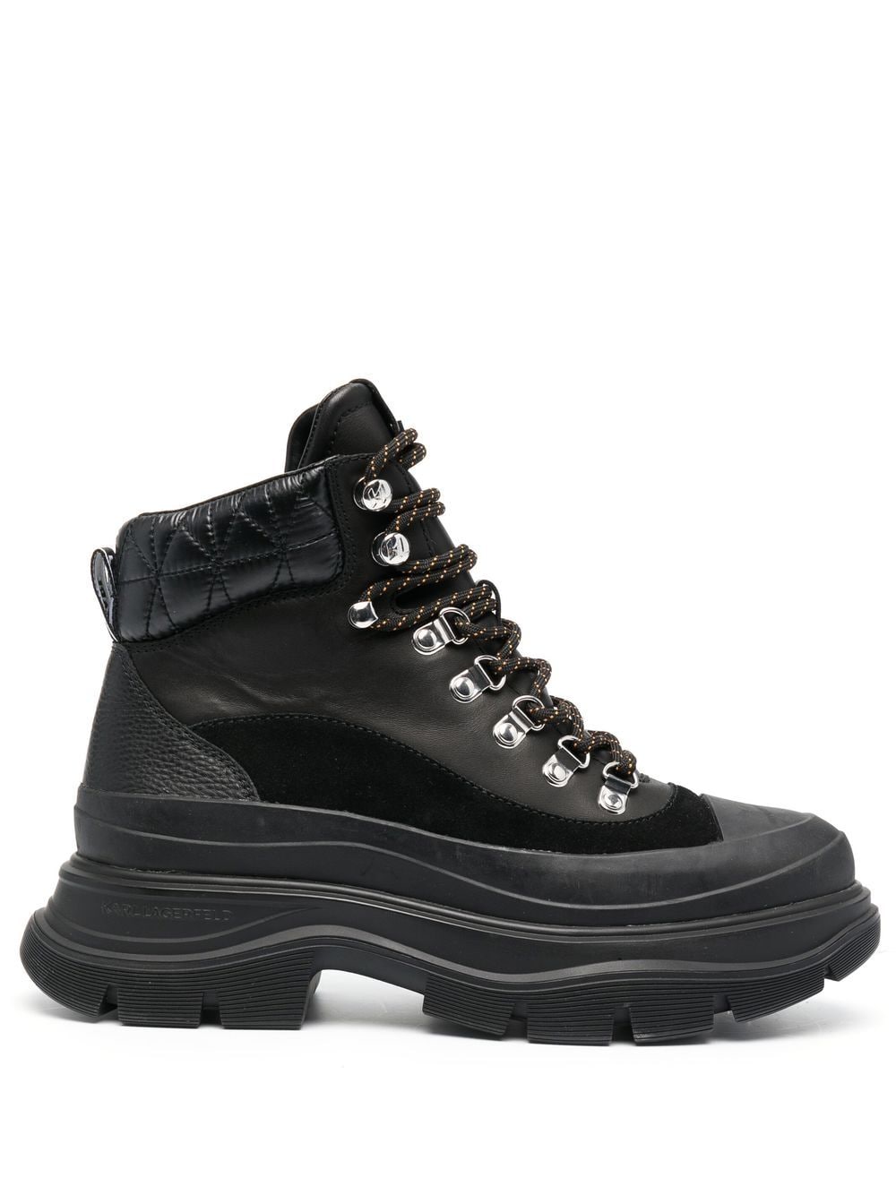 Karl Lagerfeld Luna hiking boots - Black von Karl Lagerfeld