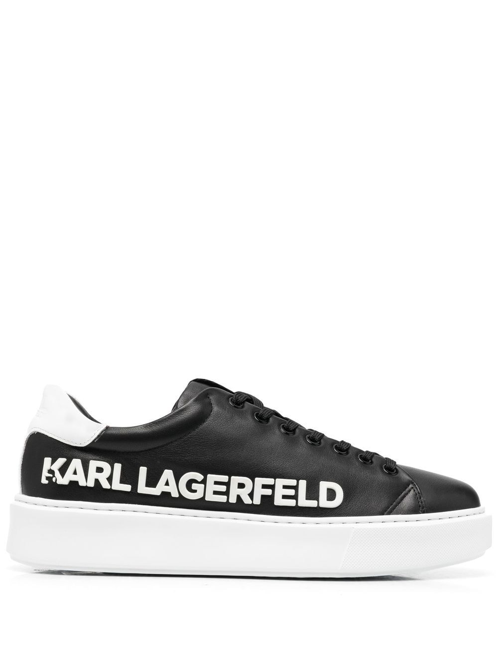 Karl Lagerfeld Maxi Kup low-top sneakers - Black von Karl Lagerfeld