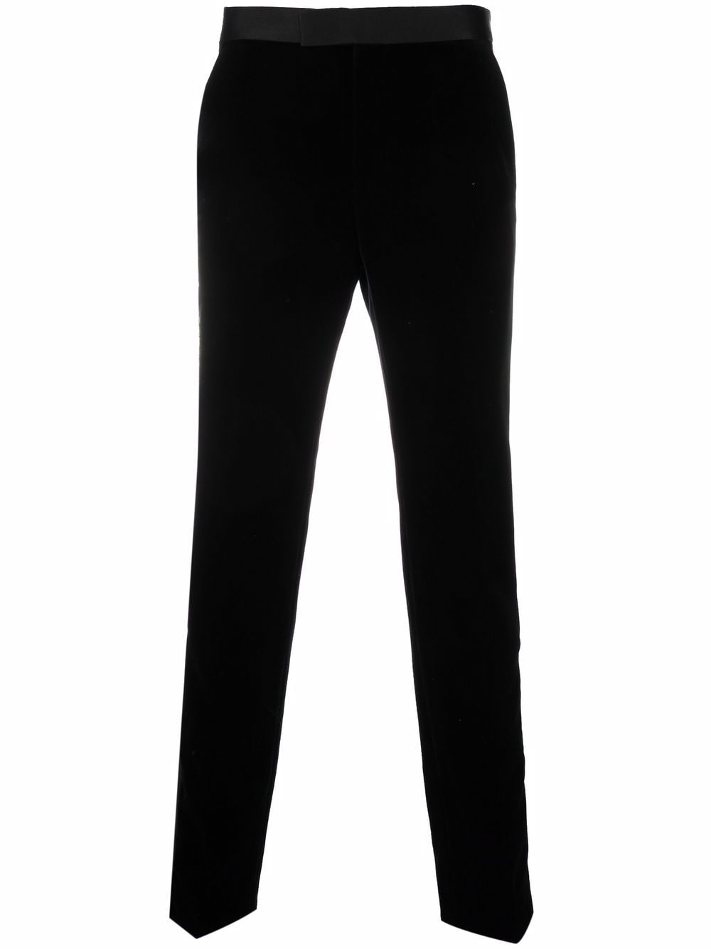 Karl Lagerfeld Nite side-stripe tailored trousers - Black von Karl Lagerfeld