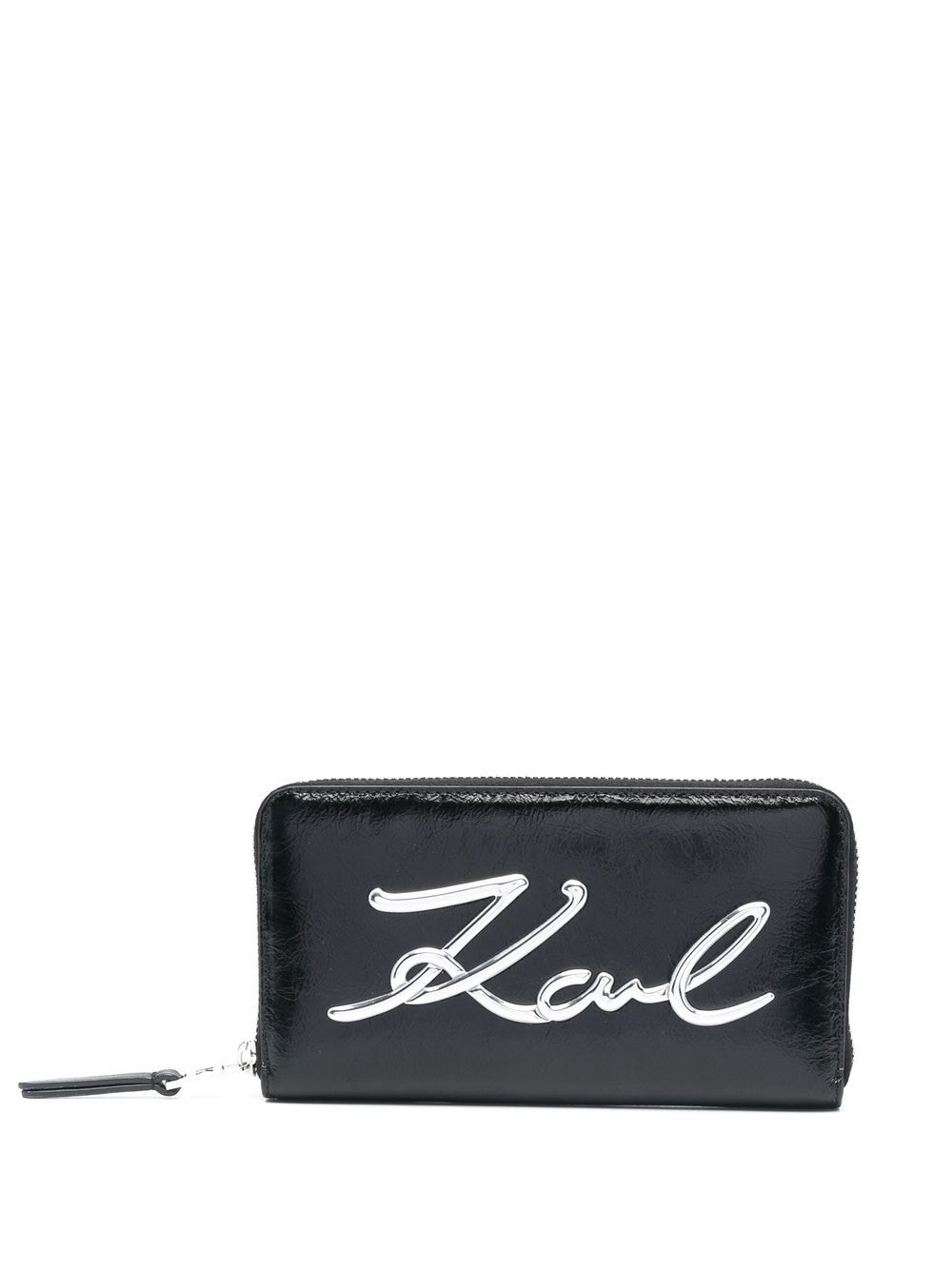 Karl Lagerfeld Signature Soft purse - Black von Karl Lagerfeld
